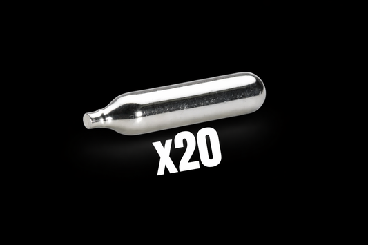 Cartouches de CO₂ 12 g – Lot de 20