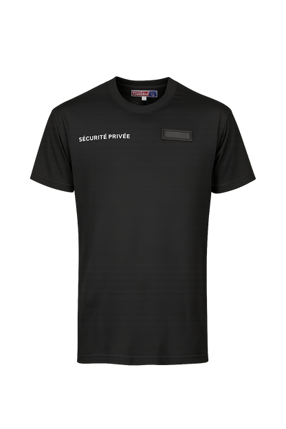 T-Shirt Sécurité Fenêtre – Matricule à broder
